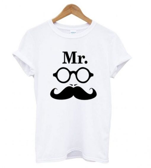 Mr Couple T shirt ZNF08