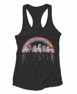 My Little Pony Retro Women's Racerback Tank Top ZNF08