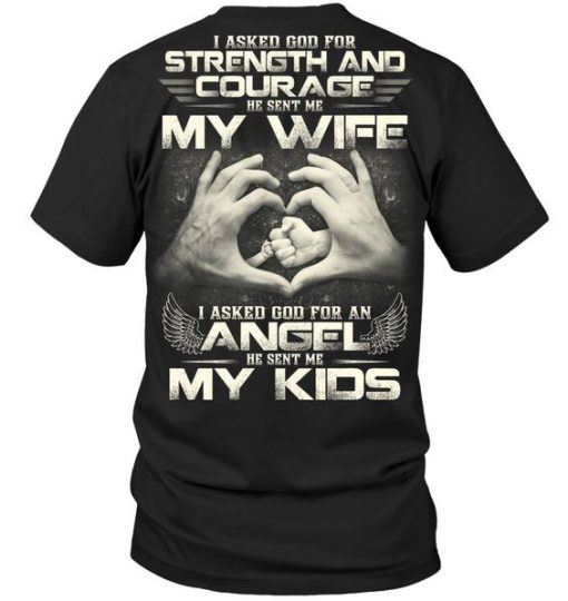 My Wife Angel My Kids – T Shirt ZNF08