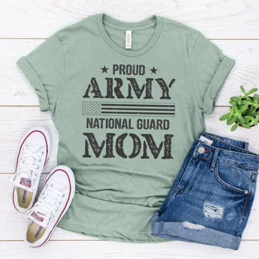 National Guard Mom TSHIRT ZNF08