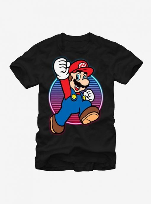 Nintendo Neon Hero T-Shirt ZNF08