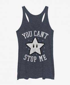 Nintendo Super Star You Can't Stop Me Girls Tanks ZNF08