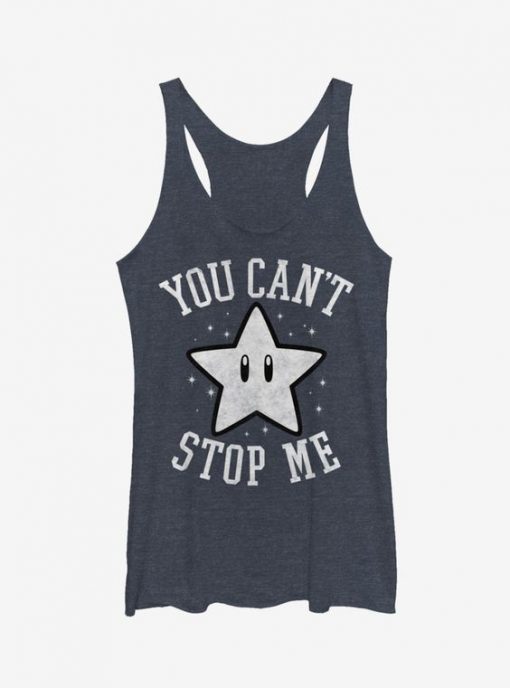 Nintendo Super Star You Can't Stop Me Girls Tanks ZNF08