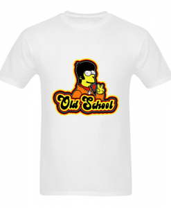 Old School Homer Simpson Funny t-shirt ZNF08