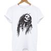 Palm Angels White Rasta Skull T shirt ZNF08