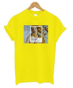 Pantone Botticelli’s Venus T shirt ZNF08