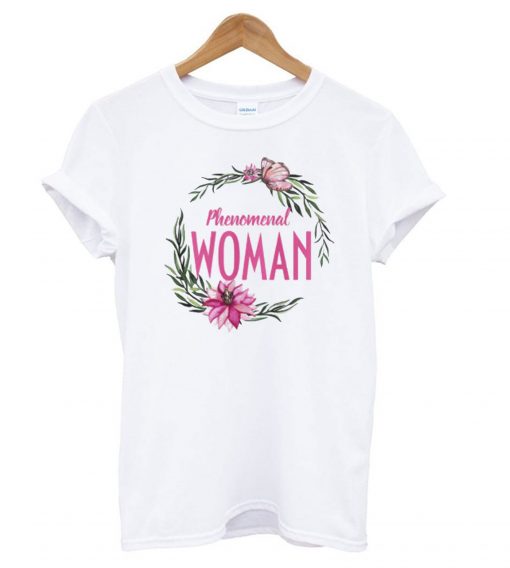 Phenomenal Woman T shirt ZNF08