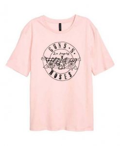 Pink Guns N Roses T-shirt NZF08