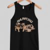 Pug puff pass TANK TOP ZNF08