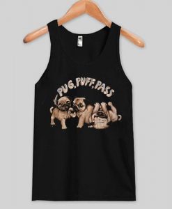 Pug puff pass TANK TOP ZNF08