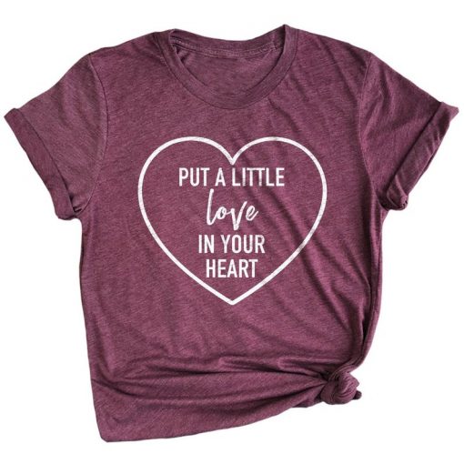 Put A Little Love In Your Heart TSHIRT ZNF08