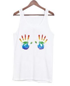 Rainbow Hand Tanktop ZNF08