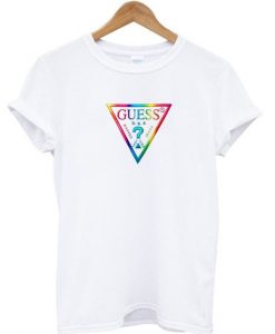 Rainbow Printed Graphic T-shirt ZNF08