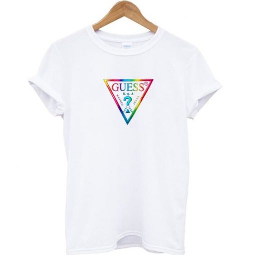 Rainbow Printed Graphic T-shirt ZNF08