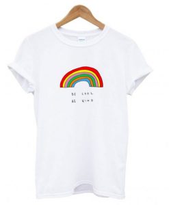 Rainbow T shirt ZNF08