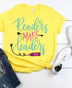 Readers Make Leaders t-shirt ZNF08