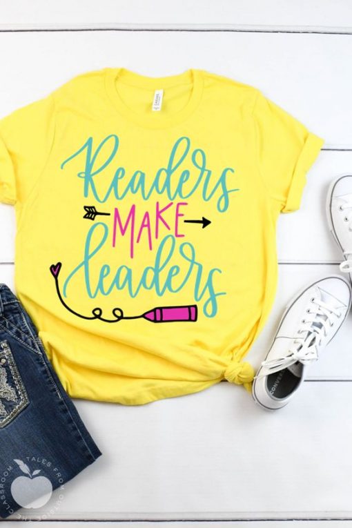 Readers Make Leaders t-shirt ZNF08