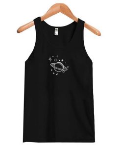 Ribbed Planet Star Tank top ZNF08