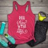 Run Now Wine Later TANK TOP ZNF08