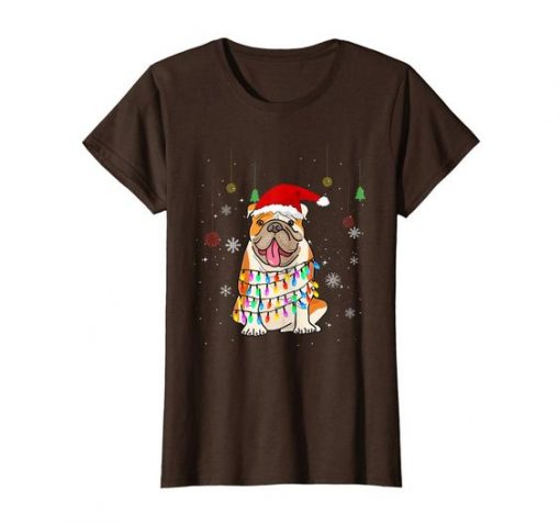 Santa Hat Christmas Dog TSHIRT ZNF08