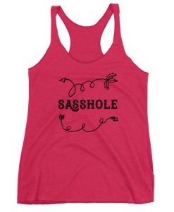 Sasshole Women's Racerback Tank ZNF08