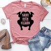 Save the Neck for me Clark TSHIRT ZNF08