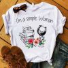 Simple Women T Shirt ZNF08