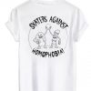 Skaters Against Homophobia T-shirt ZNF08