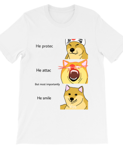 Smile Doggo T Shirt ZNF08