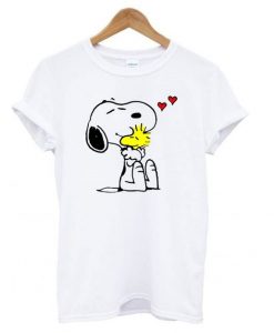 Snoopy Hug Woodstock T shirt ZNF08