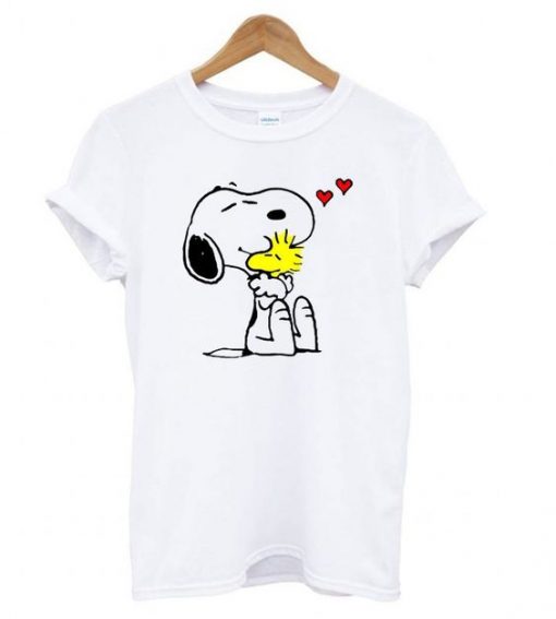 Snoopy Hug Woodstock T shirt ZNF08