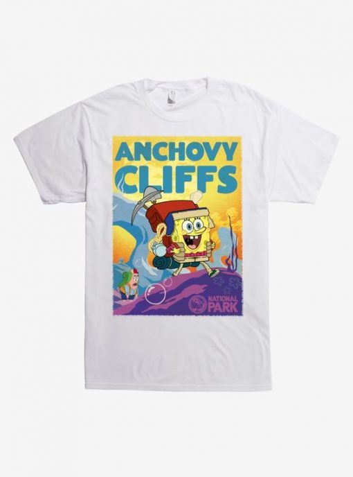 SpongeBob Anchovy Cliffs T-Shirt ZNF08