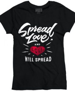 Spread Love Cute Women Shirts ZNF08