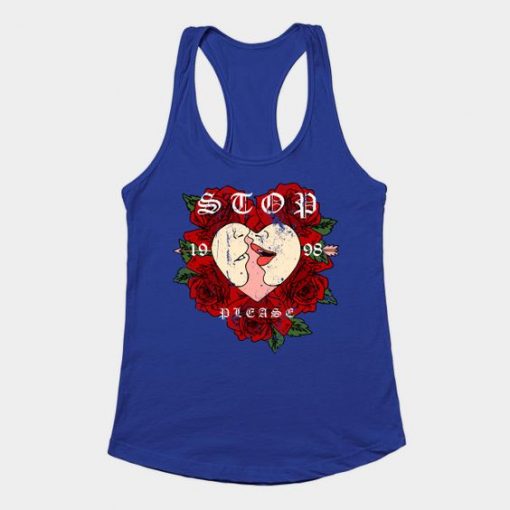 St.Valentine Love Kissing TANK TOP ZNF08