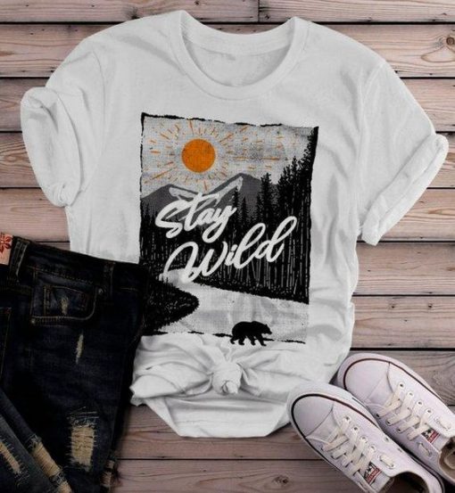 Stay Wild T-Shirt ZNF08