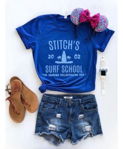 Stitch's Surf School T-Shirt ZNF08