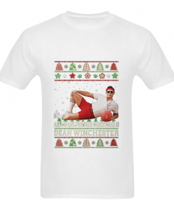 Supernatural Dean Winchester Christmas t-shirt ZNF08