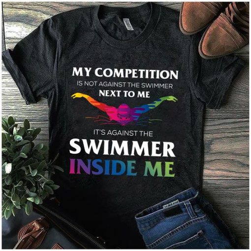 Swimmer Inside Me Sport T-Shirt ZNF08