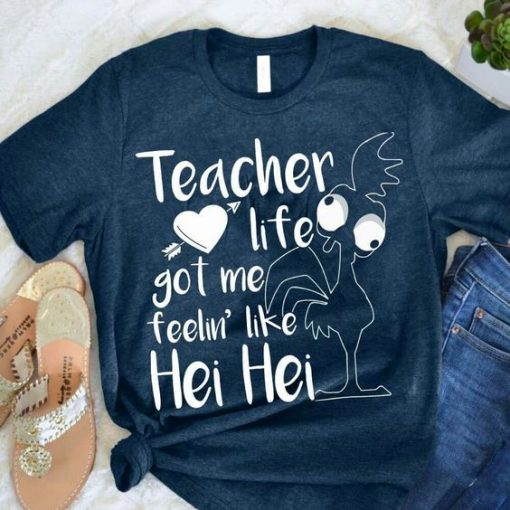 Teacher Life Got Me Tshirt ZNF08