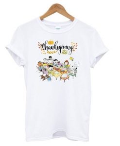 Thanksgiving Snoopy Tshirt ZNF08