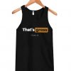 That’s Gross I Love It Tank-top ZNF08