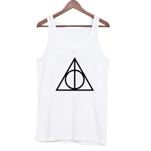 The Deathly Hallows Logo Harry Potter Tank Top ZNF08