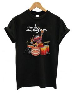 The Muppet Zildjian drums T shirt ZNF08