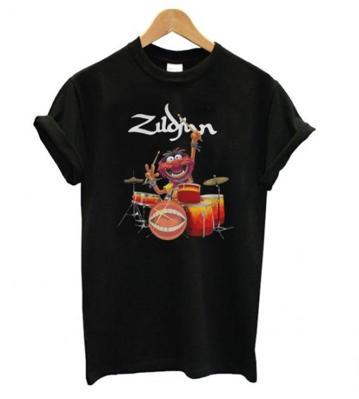 The Muppet Zildjian drums T shirt ZNF08