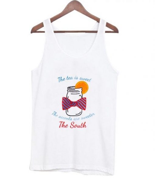 The Tea Is Sweet Tanktop ZNF08