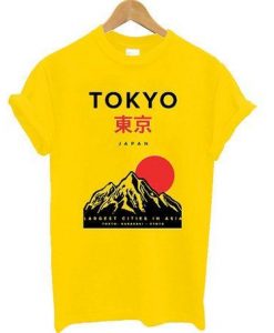 Tokyo Japan Mountain Fuji T-shirt ZNF08