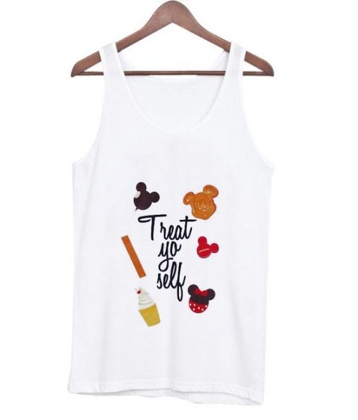 Treat Yo Self Flowy Tanktop ZNF08