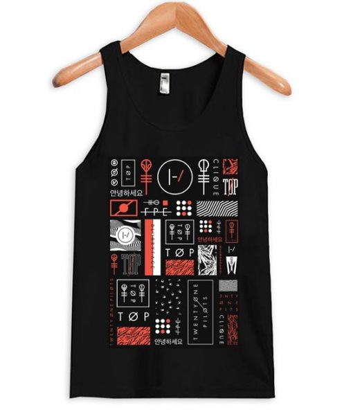 Twenty-One-Pilots-unique-Blurryface-tank-top ZNF08