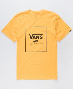 VANS Boxed In Gold Mens T-Shirt ZNF08