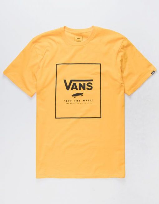 VANS Boxed In Gold Mens T-Shirt ZNF08